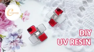 UV レジン | DIY UV Resin Crafts & Accessories| UV resin Earrings | HOW TO MAKE AN UV RESIN JEWELRY?