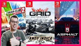 Andy Indica #01 - Jogos de corrida para Nintendo Switch