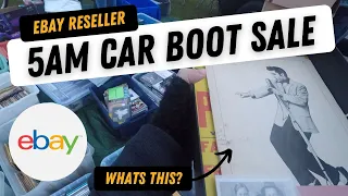 Come With Me To The 5am Car Boot Sale