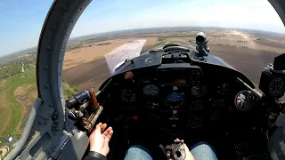 Aerovodochody L-29 Delfín - First Training Flight