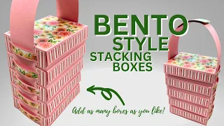 NO DIES NEEDED | Bento Style Gift Box!