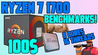 Benchmarking Ryzen 7 1700 in 2020! Insane 100$ Value? (10 Games tested)