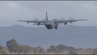 Hercules C-130 enhanced air mobility demonstration