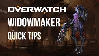 Widowmaker Quick Tips | How to Play Widowmaker in 2 Minutes | Widowmaker Tutorial Overwatch