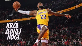 ile WYSKOKU stracił LEBRON JAMES? Najlepsze Wsady 2024!