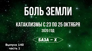 Катаклизмы с 23 по 25 октября. Боль Земли. Катаклизмы за неделю, ч. 1