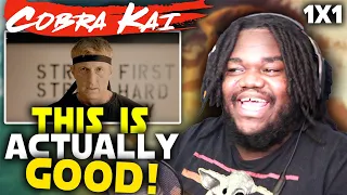 Cobra Kai 1X1 "Ace Degenerate" REACTION!!