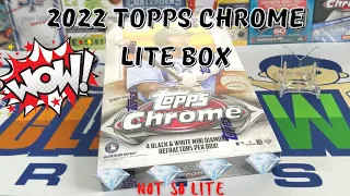 2022 Topps Chrome Lite Box