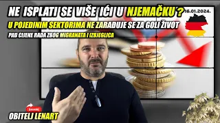 Ne isplati se više ići u Njemačku zbog pada cijene rada.