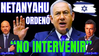 Netanyahu ordenó NO INTERVENIR. ISRAEL NO al alto el fuego. EE.UU. miente. IRÁN en el límite.