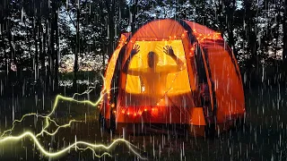 Two Nights Camping in Massive Thunderstorm