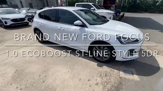 BRAND NEW FORD FOCUS 1.0 ECOBOOST ST-LINE STYLE 5DR