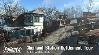 Fallout 4 - Oberland Station Settlement Build Tour