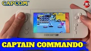 Evercade Exp Capcom Collection - First Look at Captain Commando