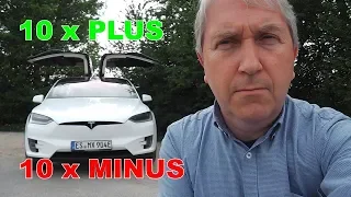 Fazit Tesla Model-X nach einem Jahr, 10x Plus, 10x Minus | Review | DriveTesla 2.0