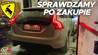 Jak nie kupować auta czyli sprawdzamy auto po zakupie Volvo v60 2.0t