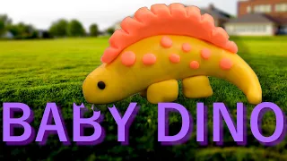 Make a PlayDoh Dinosaur Toy (in 5 minutes)