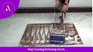 Rug Cleaning Carpet Clean ASMR sounds, Relaxing