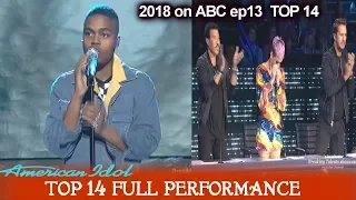 Michael J. Woodard sings “Titanium” HE TOOK THEM TO A NEW LEVEL American Idol 2018 Top 14
