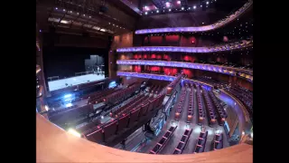 Tobin Center for the Performing Arts - Floor transformation