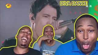 Dimash Kudaibergen - Confessa+The Diva Dance (First Time Reaction)