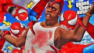 MONSTER SPIDERMAN Gets CLONED In GTA 5 (Horror)