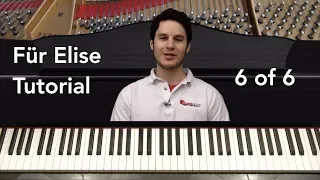 How to Play Für Elise by Beethoven Piano Tutorial Part 6 of 6