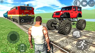 Thar Monster Truck Vs Train Driving Games: Indian Bikes Driving Game 3D - Android Gameplay