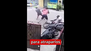 Robar esta moto fue una mala idea...