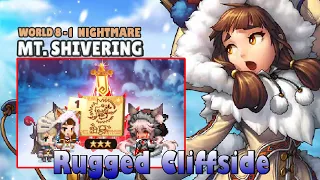 Guardian Tales - World 8-1 [Nightmare] Rugged Cliffside (Mt. Shivering)