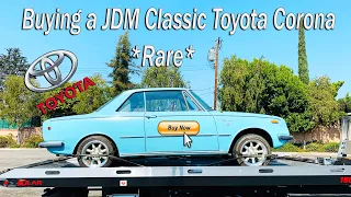 1969 Toyota Corona Coupe | Buying a Rare JDM Classic! | Project Car