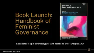 Book Launch: Handbook of Feminist Governance