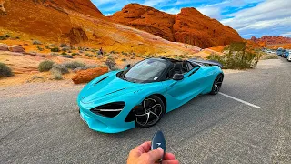 How to drive the McLaren 750s Spider * 0-60 MPH & 1/4 Mile Test