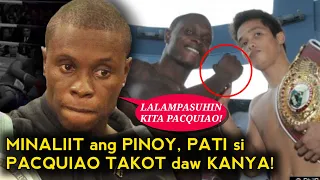 MINALIIT SI JASON PAGARA, AT PACQUIAO TAKOT DIN DAW SA KANYA, AYUN 1 ROUND LANG AT PINULBOS NG PINOY