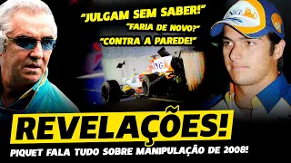 NELSINHO PIQUET REVELA MOTIVOS E BASTIDORES DA MANIPULAÇÃO DE 2008 | FÓRMULA 1 | GP EM CASA+