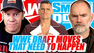 WWE Wrestlers That Need To Go From RAW To SMACKDOWN In The DRAFT