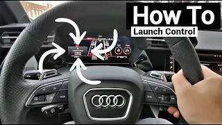 How to Use Launch Control in the 2022 Audi RS3