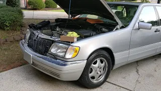 W140 1999 Mercedes S420 Hard Start - Fuel Pressure Test and Diagnosis