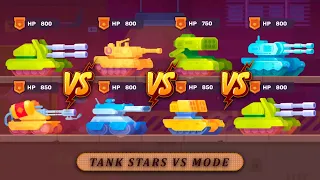 TANK STARS _ VS Mode Battle _ 1 VS 1 _ Super Fight _ gameplay _ 2024