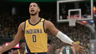 Milwaukee Bucks vs Indiana Pacers - NBA Playoffs 2024 Game 5 Full Game Highlights (NBA 2K24 Sim)