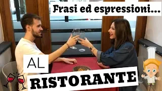 Italian Dialogue at the RESTAURANT (words & expressions) - Learn REAL Italian Vocabulary