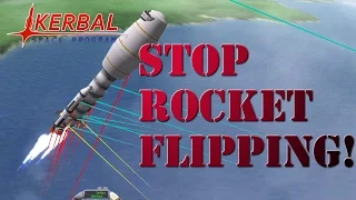Kerbal Space Program - STOP ROCKET FLIPPING!