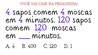 🤬 PEGADINHA Que Você VAI Cair! 🙄 Questão de Raciocínio Lógico e Matemática | Prof. Rodrigo Pelace