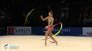 Averina Dina Ribbon - Rhythmic Gymnastics World Cup 2016 Espoo
