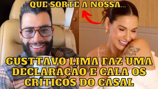 Gusttavo Lima se DECLARA e CALA os críticos de sua RELAÇÃO com Andressa Suita e sua família