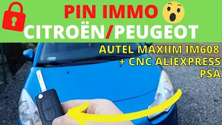 Jak odczytać PIN Immobilizera? Czyli Autel MaxIM IM608 od Fabiego w akcji :) C3 II 2010 1.4 HDI