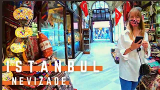 ISTANBUL TURKEY 2021 | NEVIZADE NEIGHBORHOOD ISTIKLAL STREET ISTANBUL WALKING TOUR 2021-4K UHD 60FPS