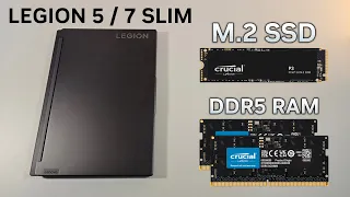 Legion 5 / 7 SLIM (2023) | How to RAM & Memory Upgrade Guide