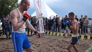 Big Men Destroying small MMA fighter