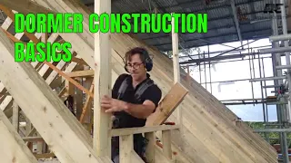 Dormer Construction basics The wall Frames